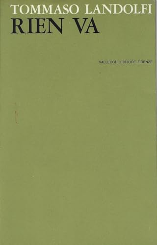 Tommaso Landolfi - Rien Va Prima Edizione Anno 1963 Ed Vallecchi
