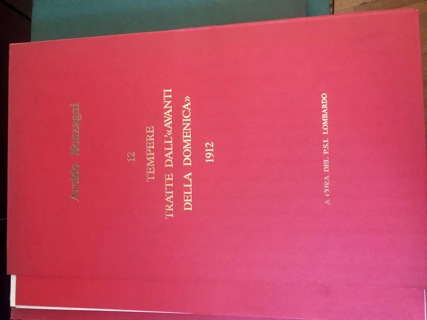 TEMPERE TRATTE DALL'AVANTI DELLA DOMENICA 1912