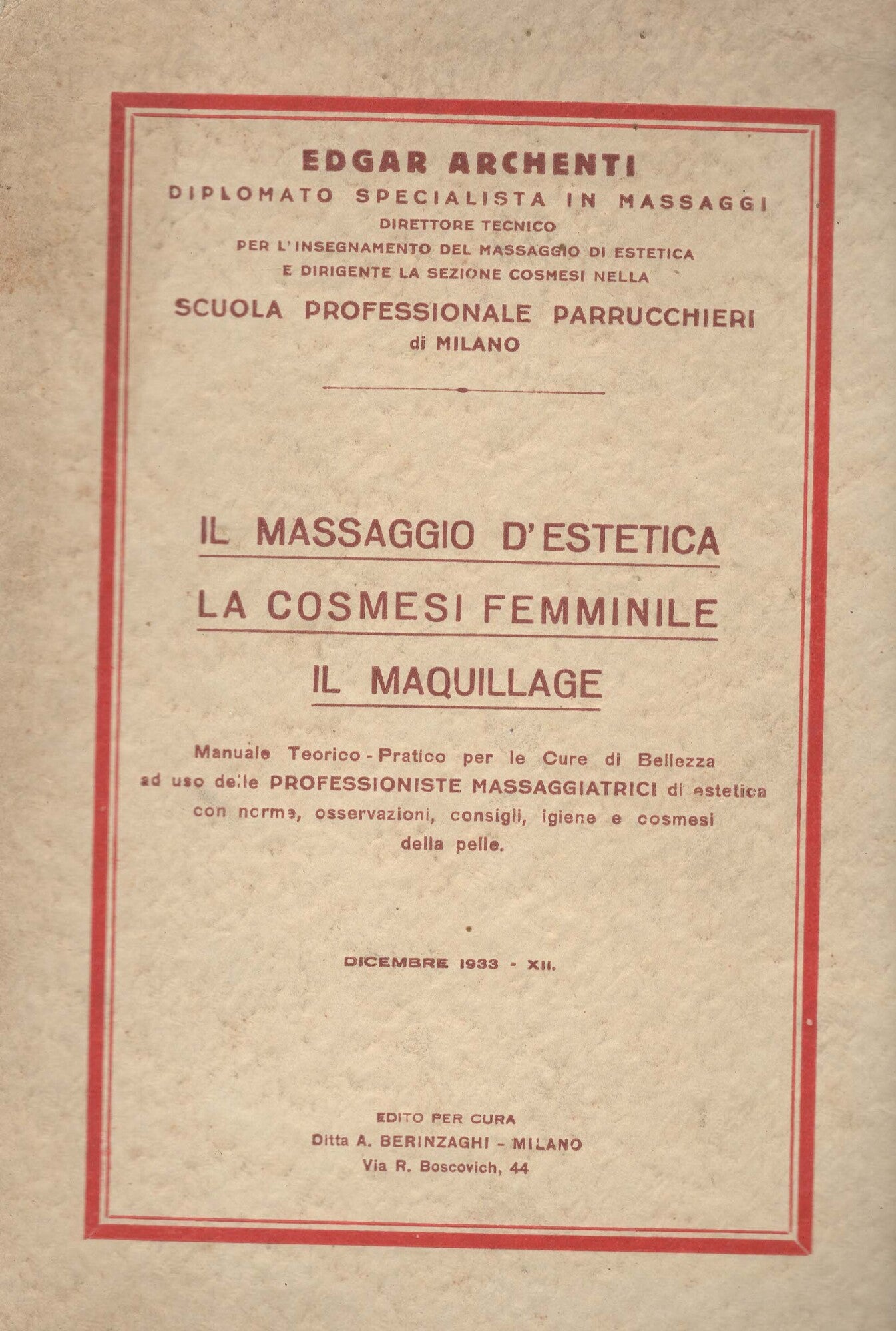 MASSAGGIO D'ESTETICA COSMESI FEMMINILE IL MAQUILLAGE