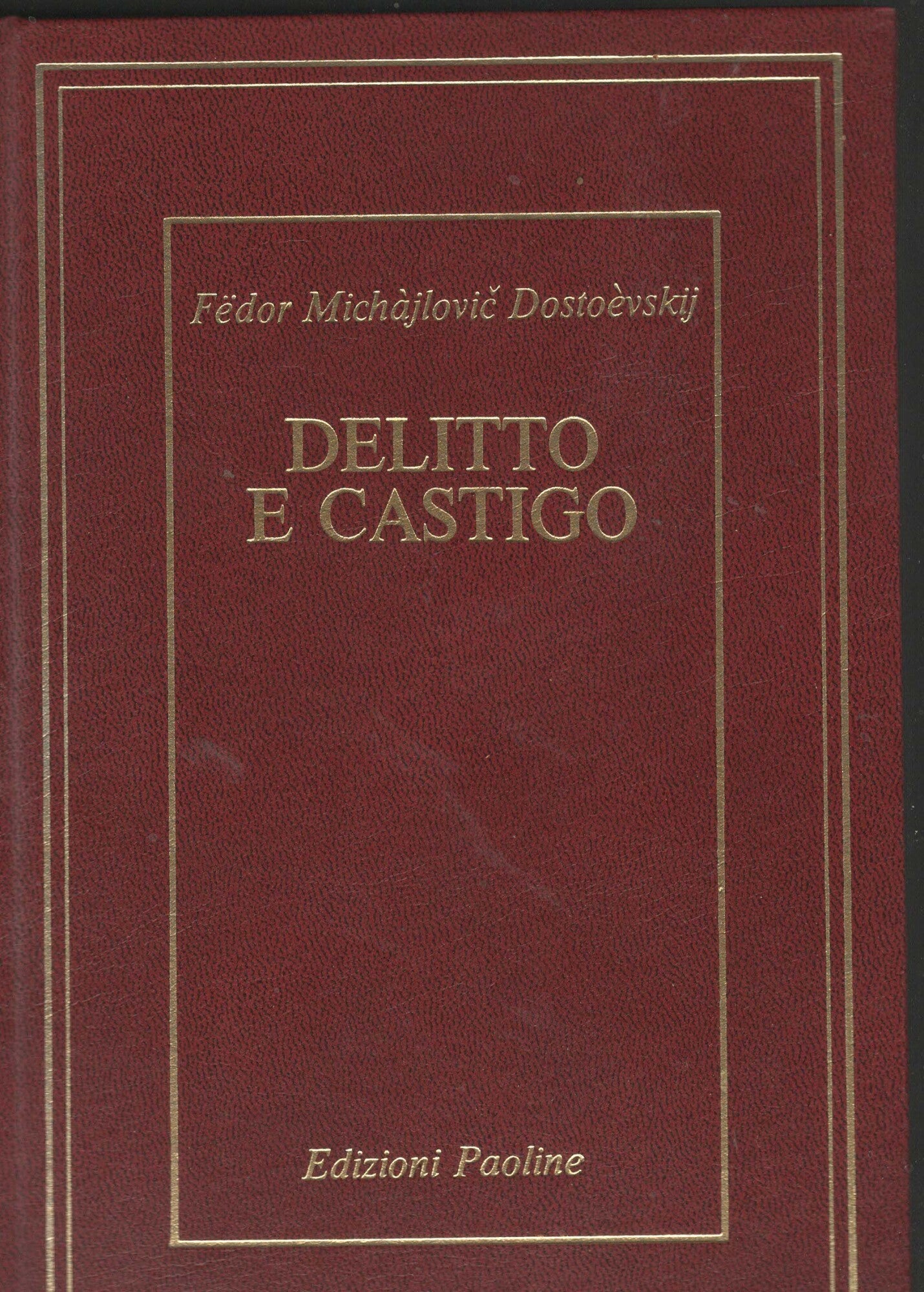 delitto e castigo