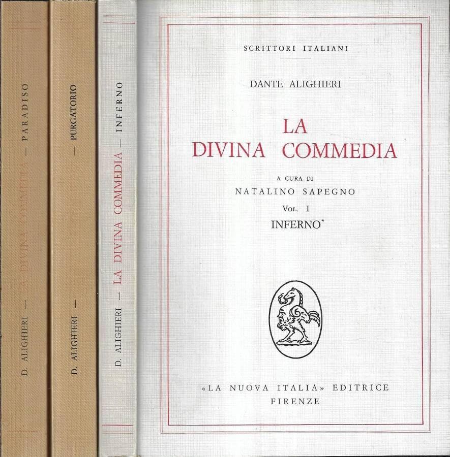 La Divina Commedia Vol. I - II - III. Inferno - purgatorio - paradiso