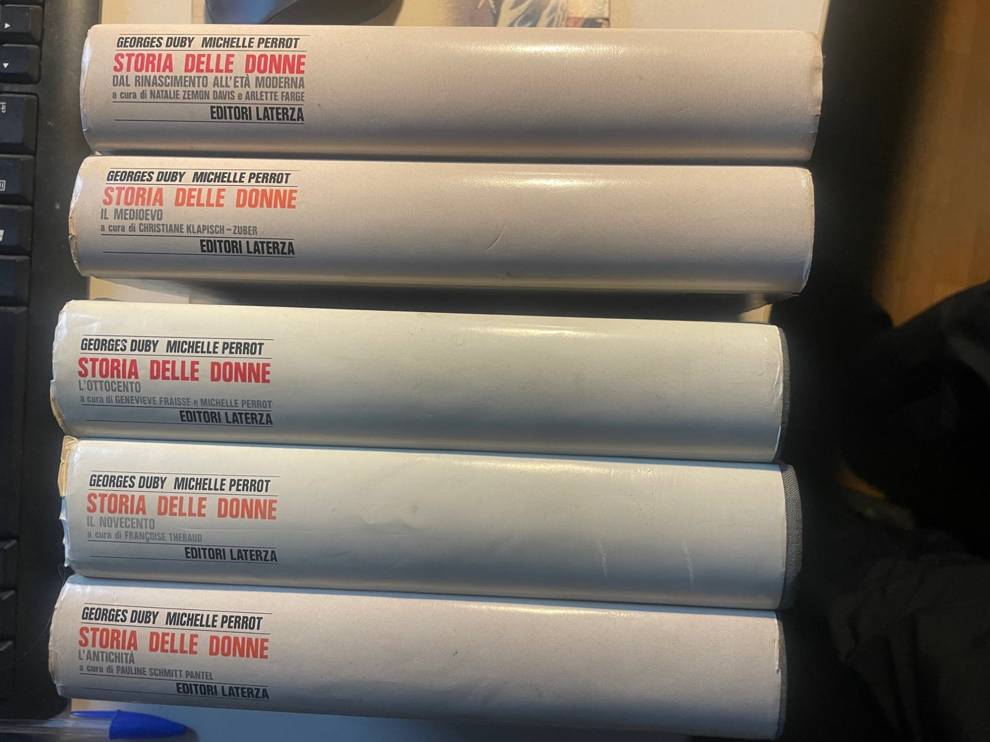 STORIA DELLE DONNE IN OCCIDENTE Cinque volumi