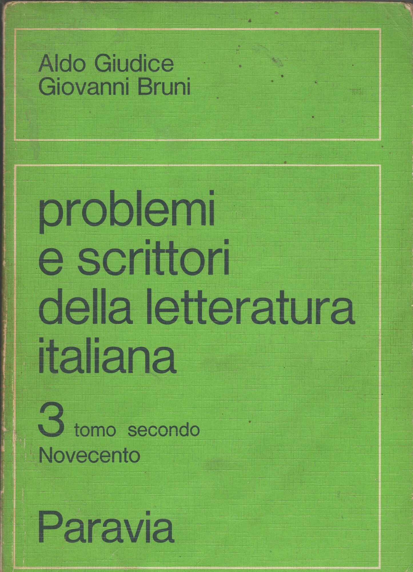 PROBLEMI E SCRITTORI 3.2