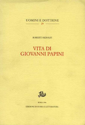 Vita di Giovanni Papini