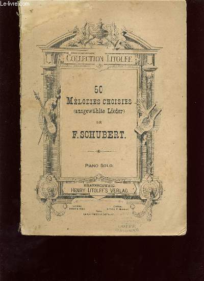 50 MELODIES CHOISIES PUR PIANO
