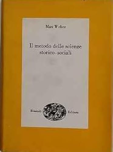 Il metodo delle scienze storico-sociali