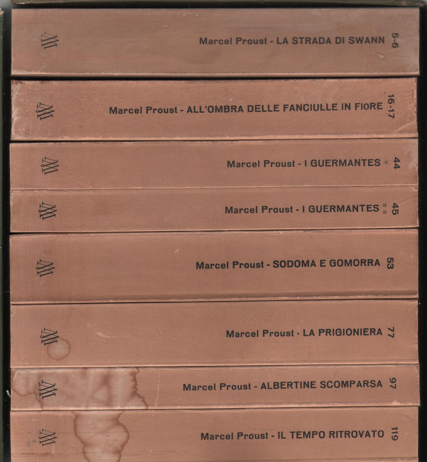 Alla ricerca del tempo perduto. 8 volumi cofanetto