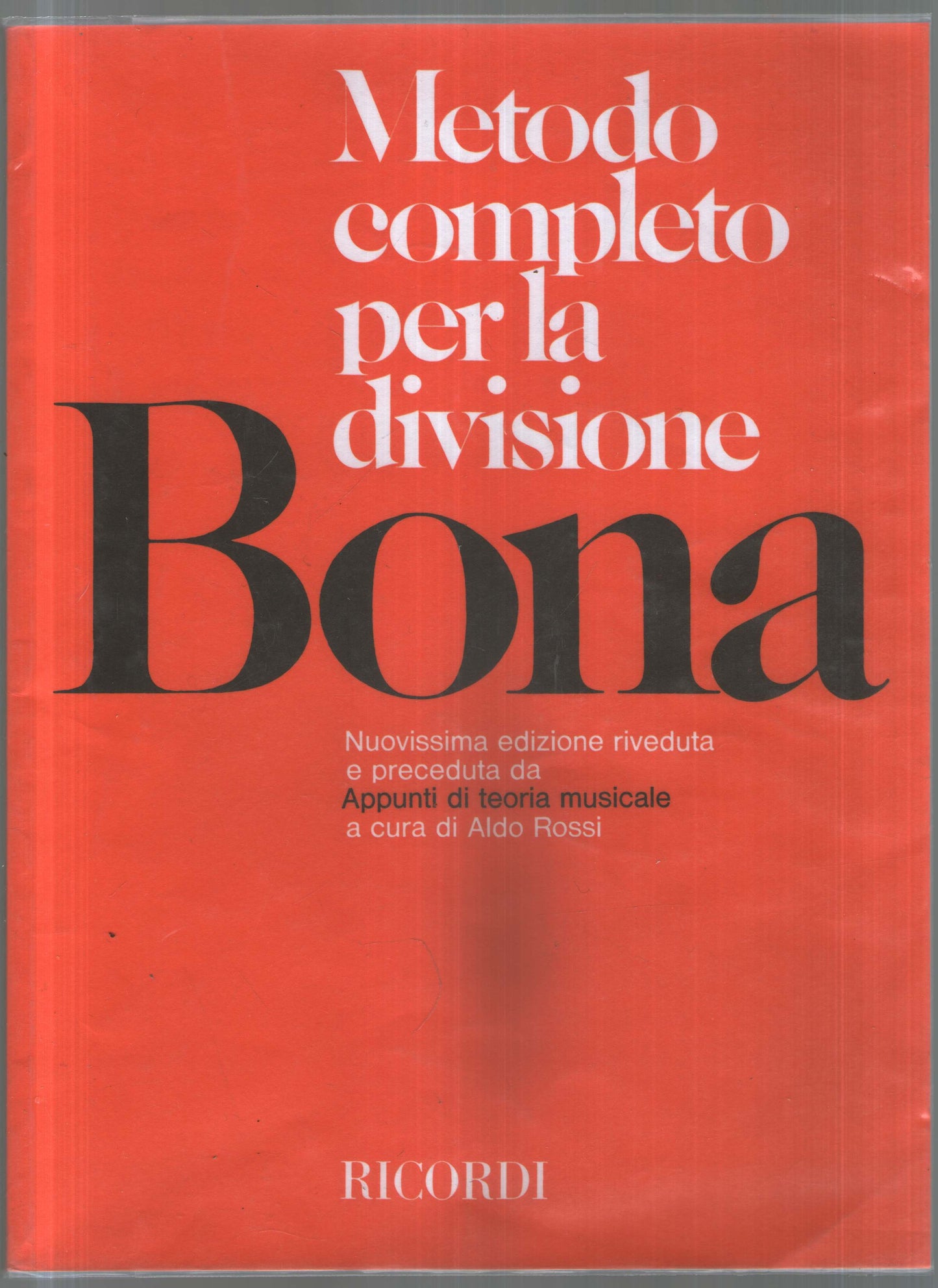 Bona - Metodo Completo Per La Divisione