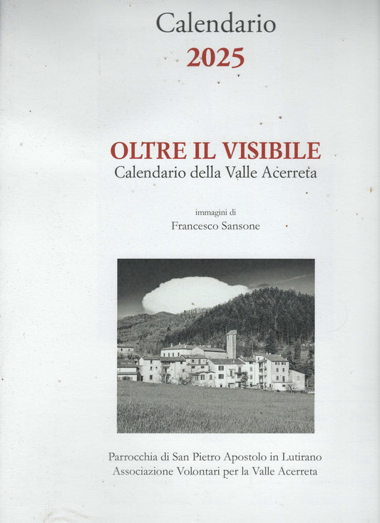CALENDARIO 2025 CON LE IMMAGINI DEL FOTOGRAFO  FRANCESCO SANSONE
