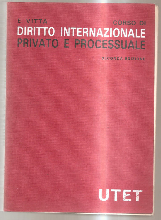 CORSO DI DIRITTO INTERNAZIONALE PRIVATO E PROCESSUALE