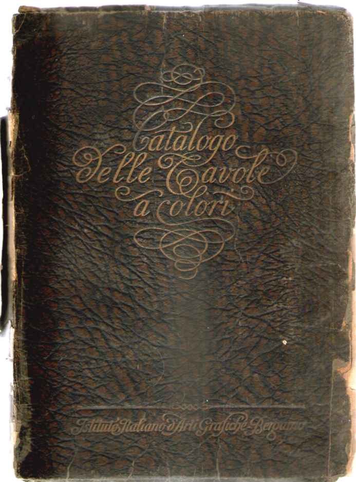 Catalogo delle tavole a colori. Indice sistematico di circa 3000 riproduzioni a colori da opere artistiche esistenti nelle principali gallerie d'Europa