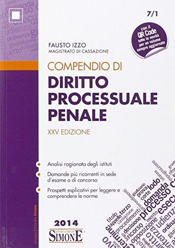 Compendio di diritto processuale penale