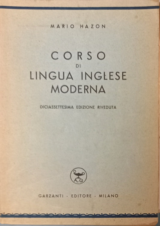 Corso di lingua inglese moderna