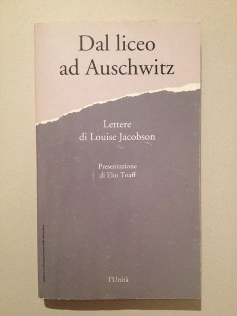 Dal liceo ad Auschwitz