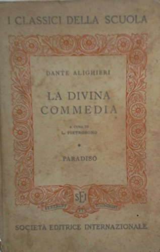 Dante Alighieri LA DIVINA COMMEDIA paradiso