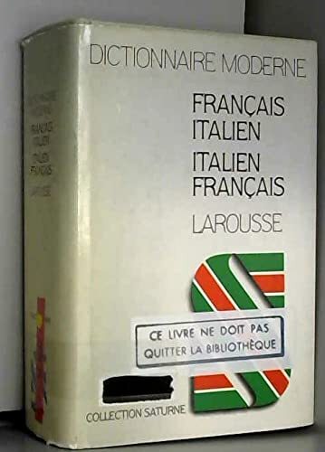Dictionnaire moderne français-italien