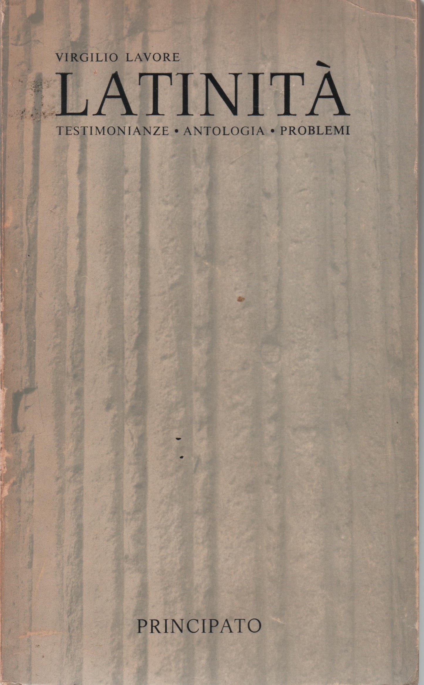 LATINITA’ - Profili Testimonianze Antologia Problemi 1979
