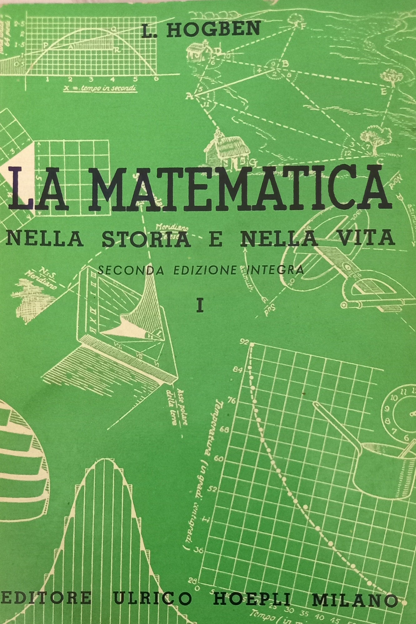 LA MATEMATICA NELLA STORIA E NELLA VITA VOLUME I - VOLUME II SECONDA EDIZIONE ITALIANA AUTORIZZATA A CURA DEL PROF. FRANCESCO MORRA CENTOSEI ILLUSTRAZIONI