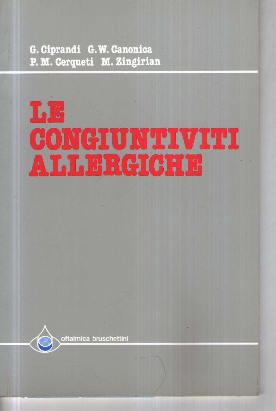 Le congiuntiviti allergiche