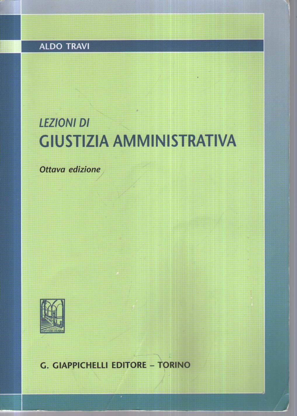 Lezioni di giustizia amministrativa