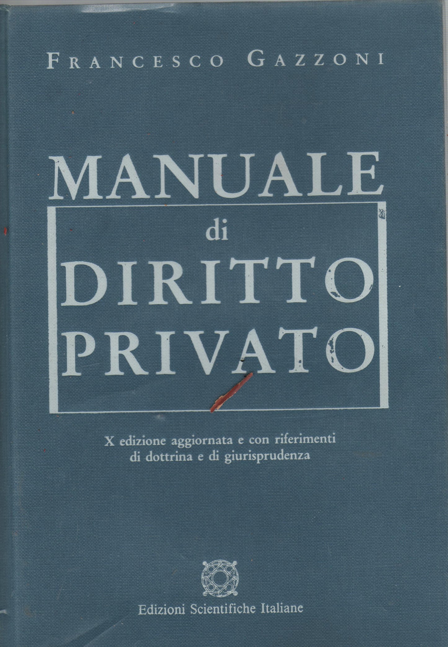 Manuale di diritto privato