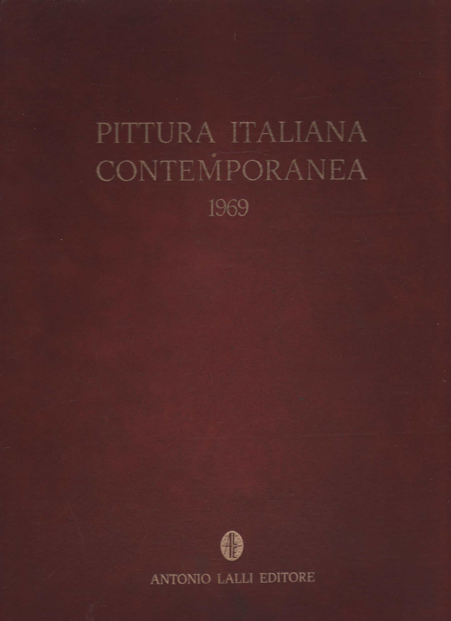 PITTURA ITALIANA CONTEMPORANEA 1969.
