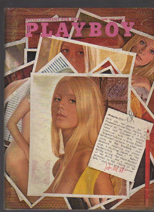 Playboy: entertainment for men - June 1969 - vol. 16 - n. 6
