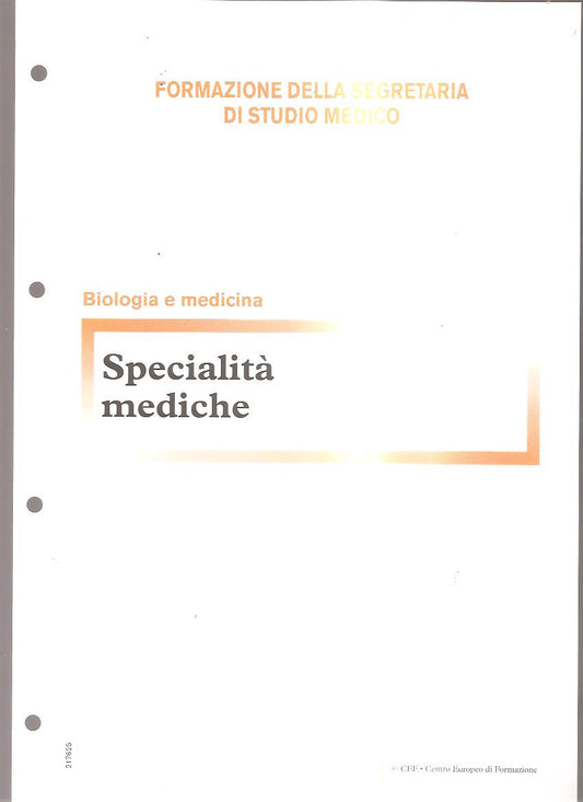 Specialità mediche