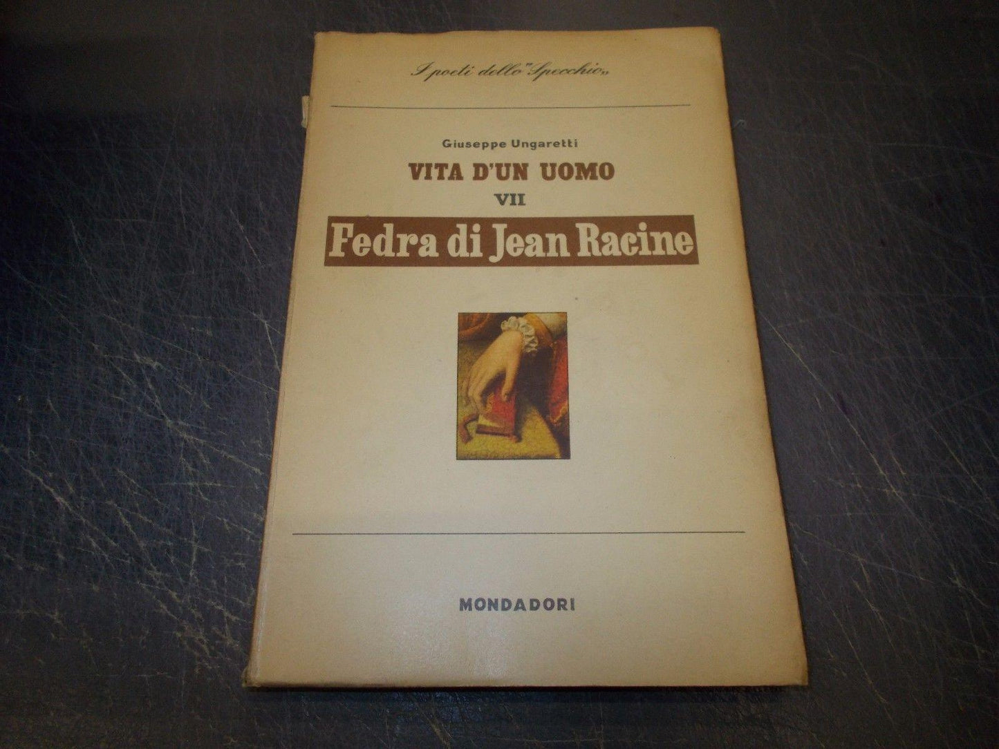 VITA D'UN UOMO VII FEDRA DI JEAN RACINE