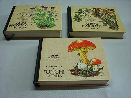 biblioteca per chi ama la natura. funghi fiori spontanei alberi e arbusti