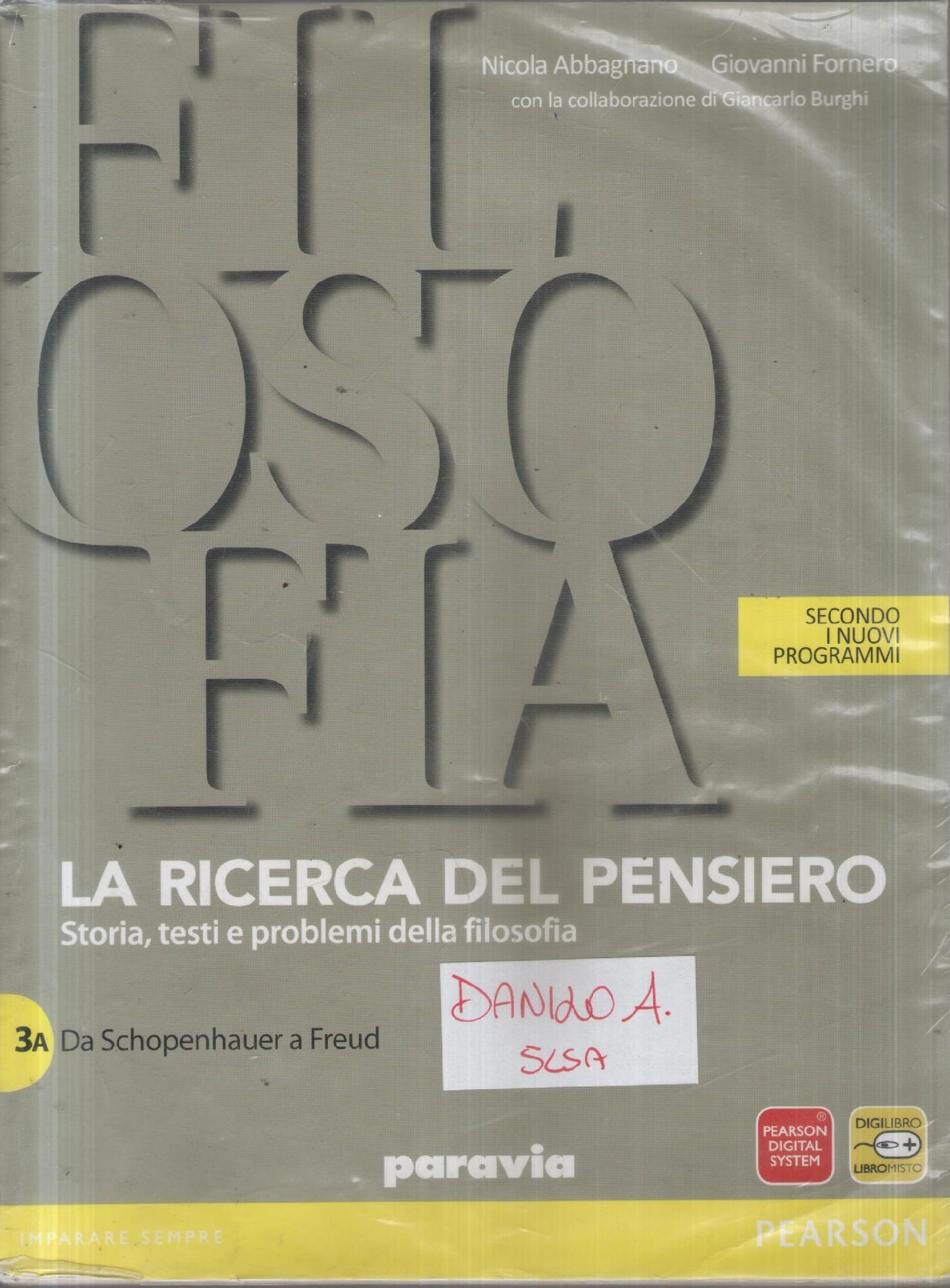 Filosofia - la ricerca del pensiero - vol 3