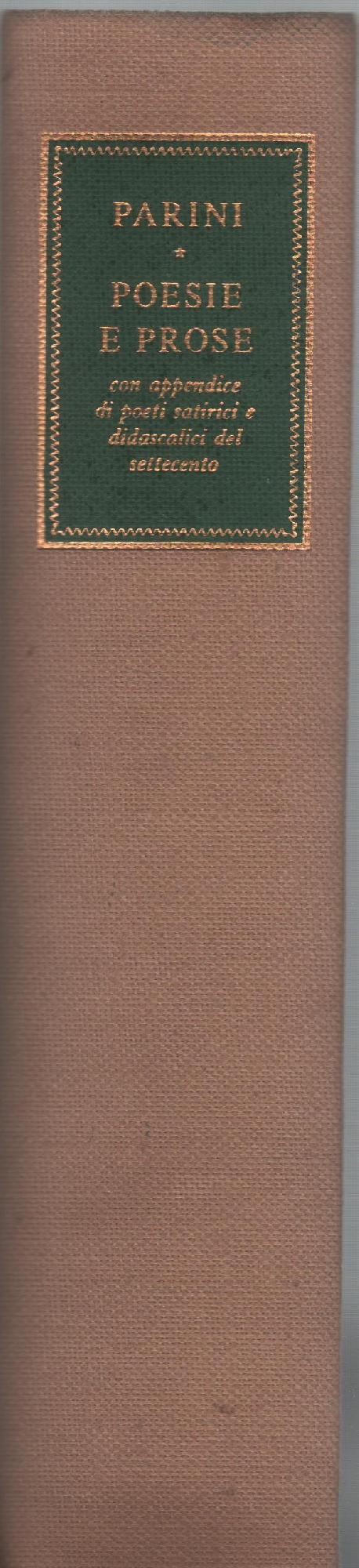 POESIE E PROSE