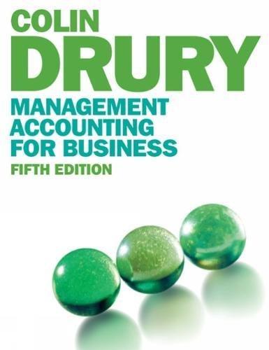 Management Accounting for Business - 5th edition
