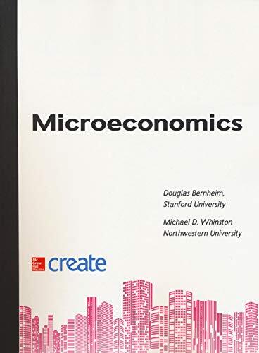 Microeconomics [Lingua inglese]