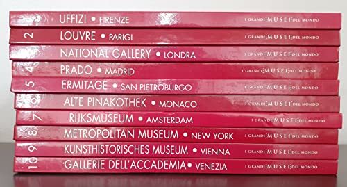 I GRANDI MUSEI DEL MONDO - MONDADORI - COMPLETA DA 10 VOLUMI COME NUOVI