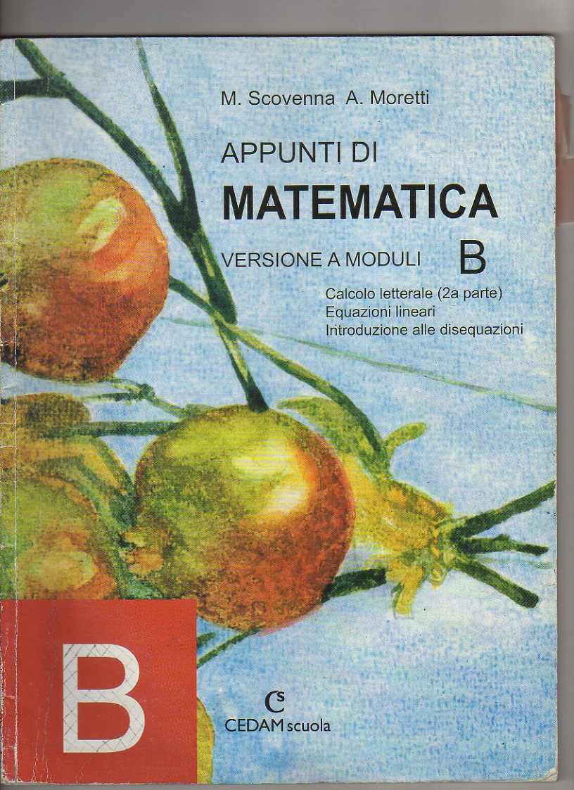 APPUNTI MATEMATICA B