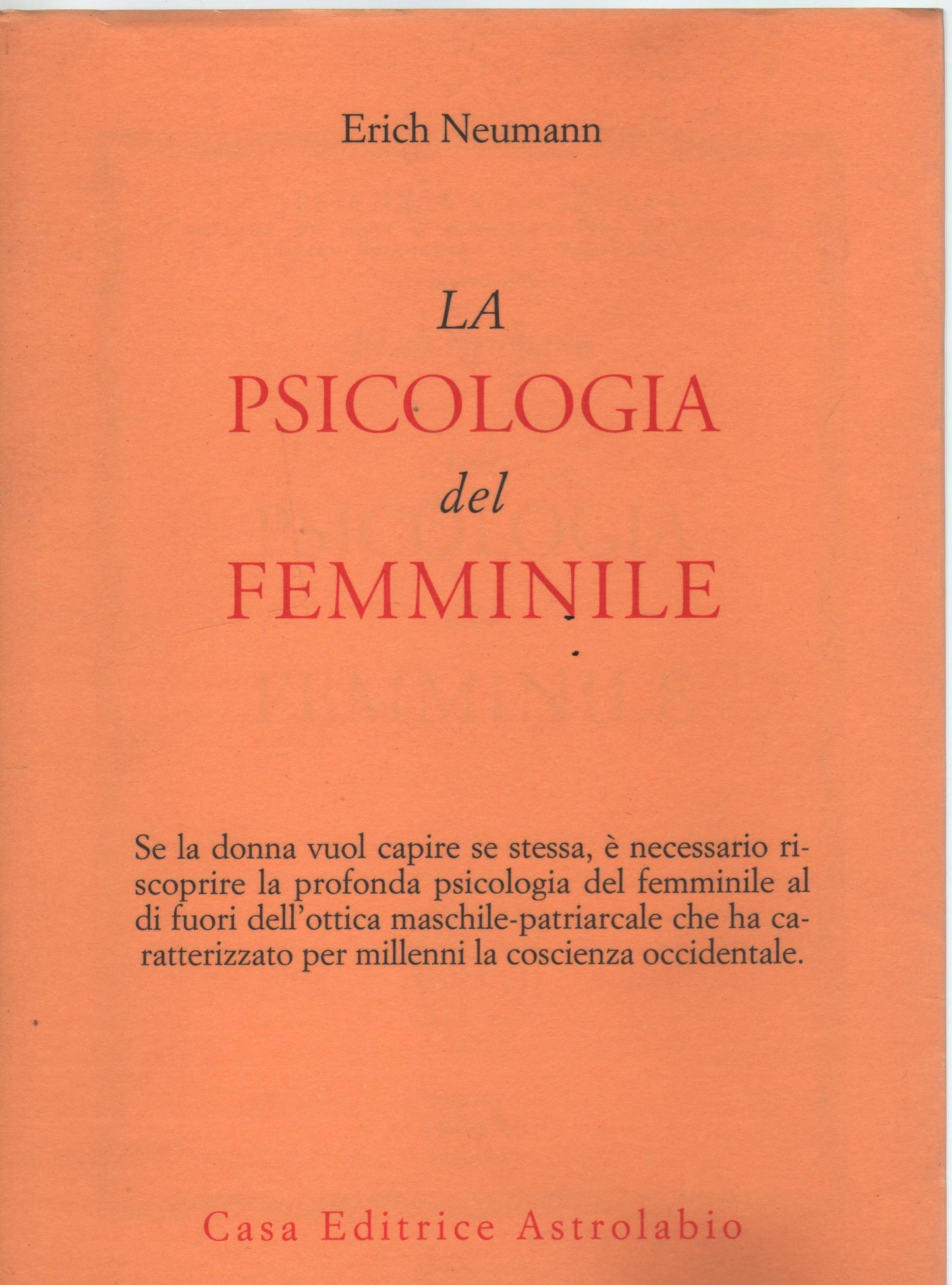 La psicologia del femminile