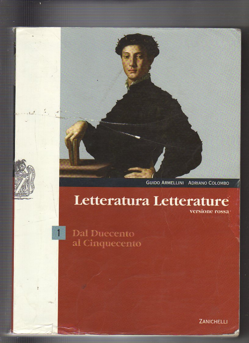 Letteratura letterature. Versione rossa. 1