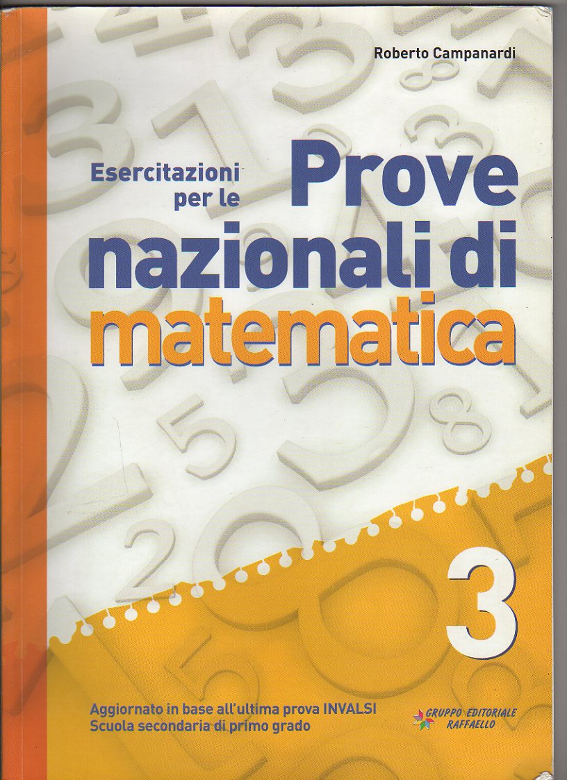 Prove nazionali. Matematica. 3