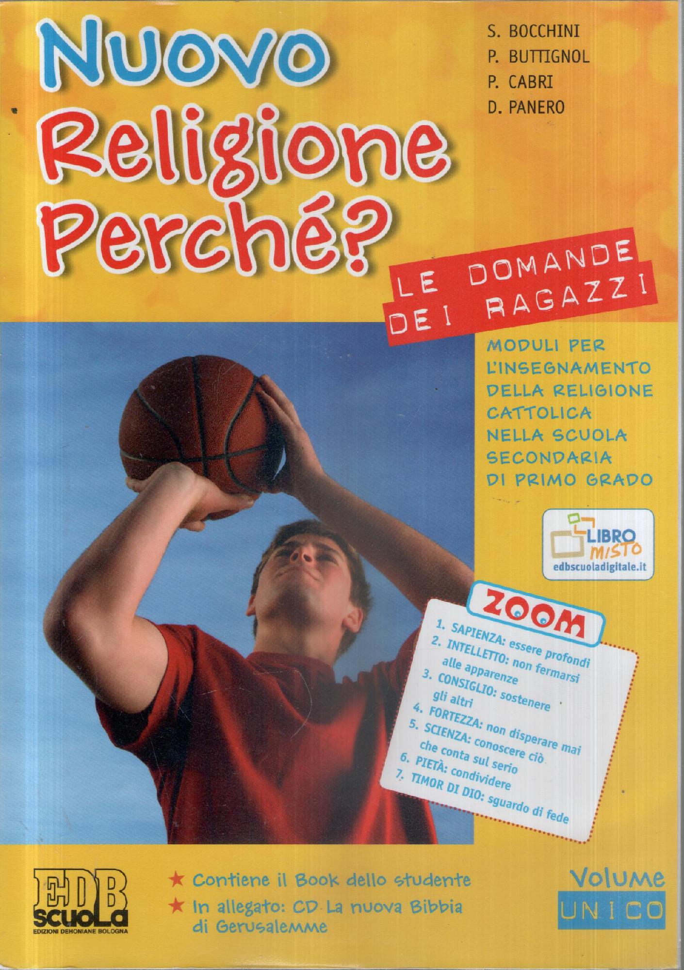 Nuovo Religione, perche? : moduli per l'insegnamento della religione cattolica nella scuola secondaria di primo grado