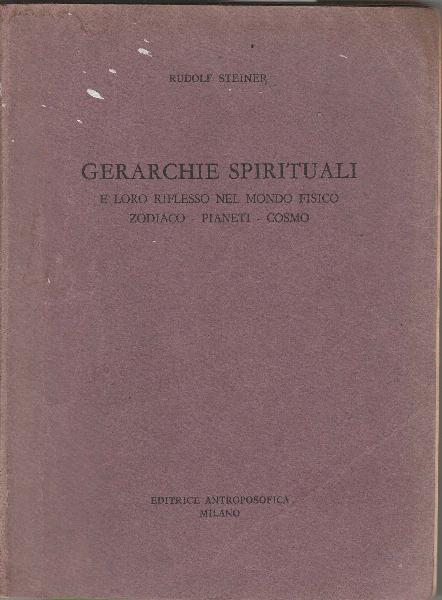 Gerarchie spirituali e loro riflesso nel mondo fisico. Zodiaco-Pianeti-Cosmo