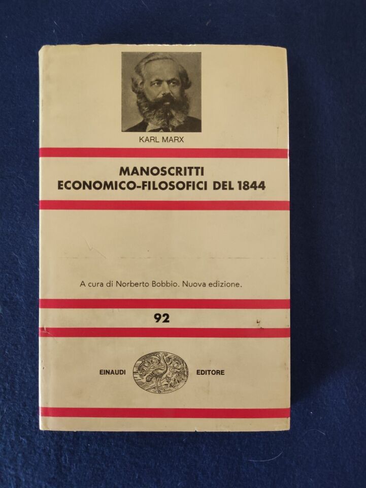 MANOSCRITTI ECONOMICO-FILOSOFICI DEL 1844