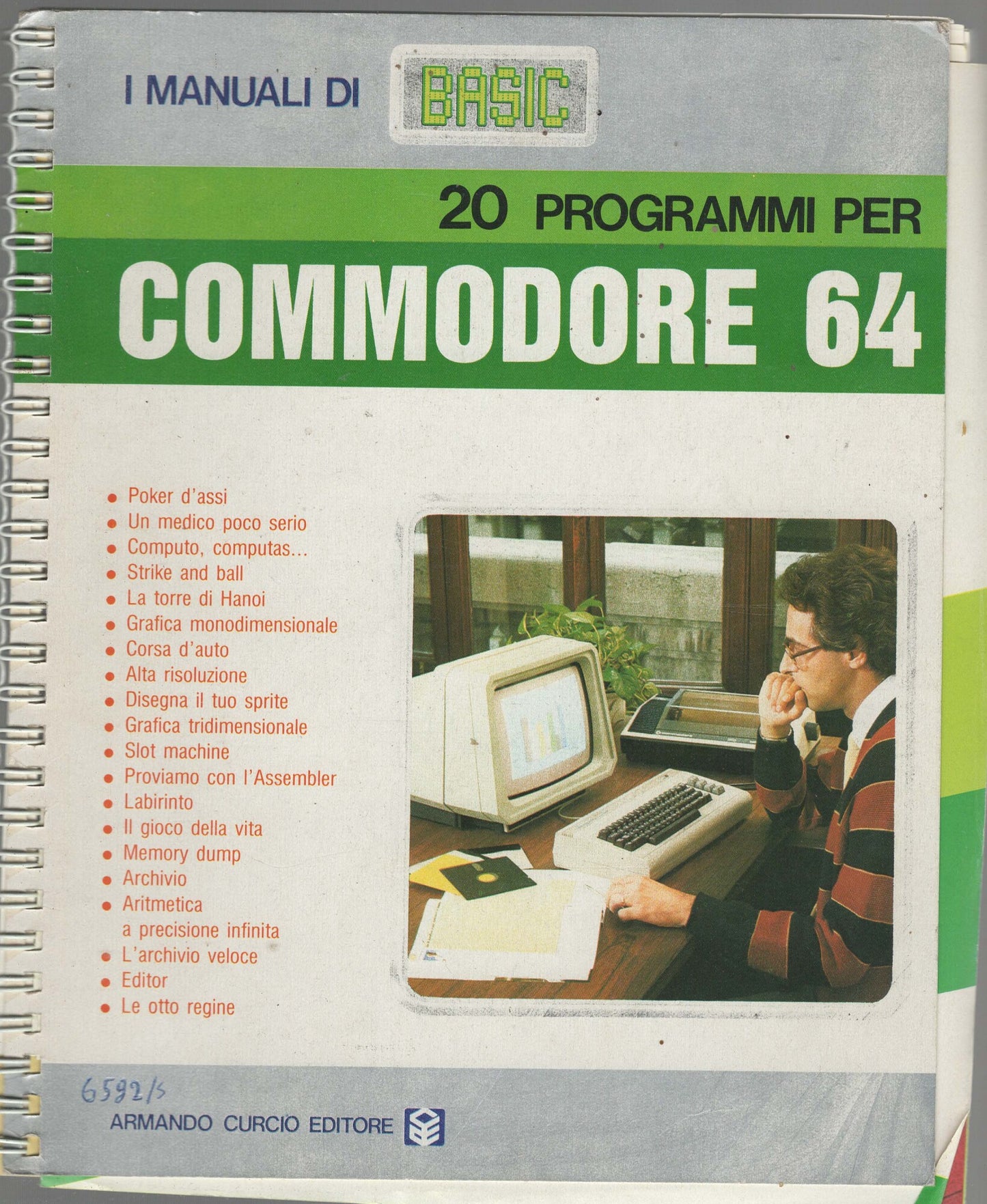 I manuali di Basic - 20 programmi per commodore 64 - Armando curcio editore