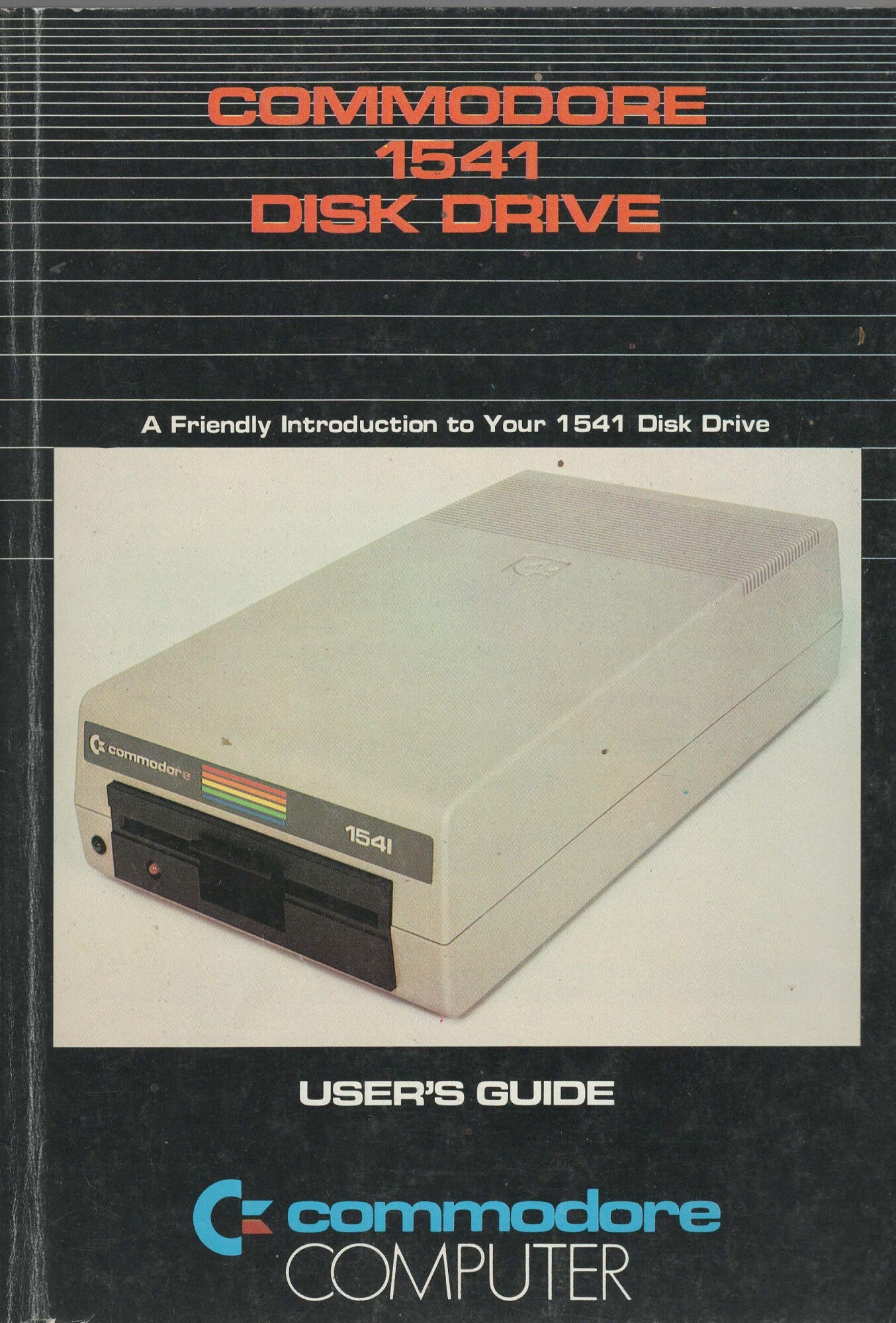 commodore 1541 disk drive users guide