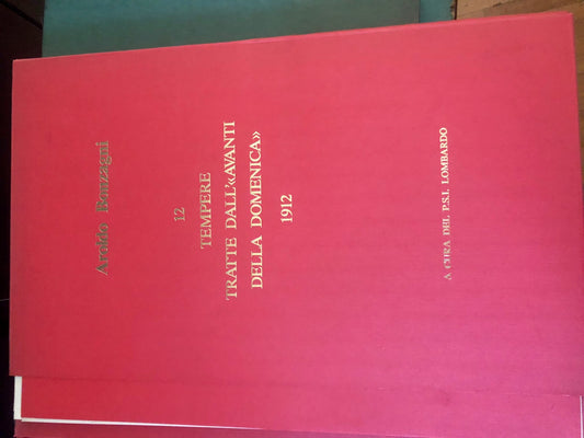 TEMPERE TRATTE DALL'AVANTI DELLA DOMENICA 1912