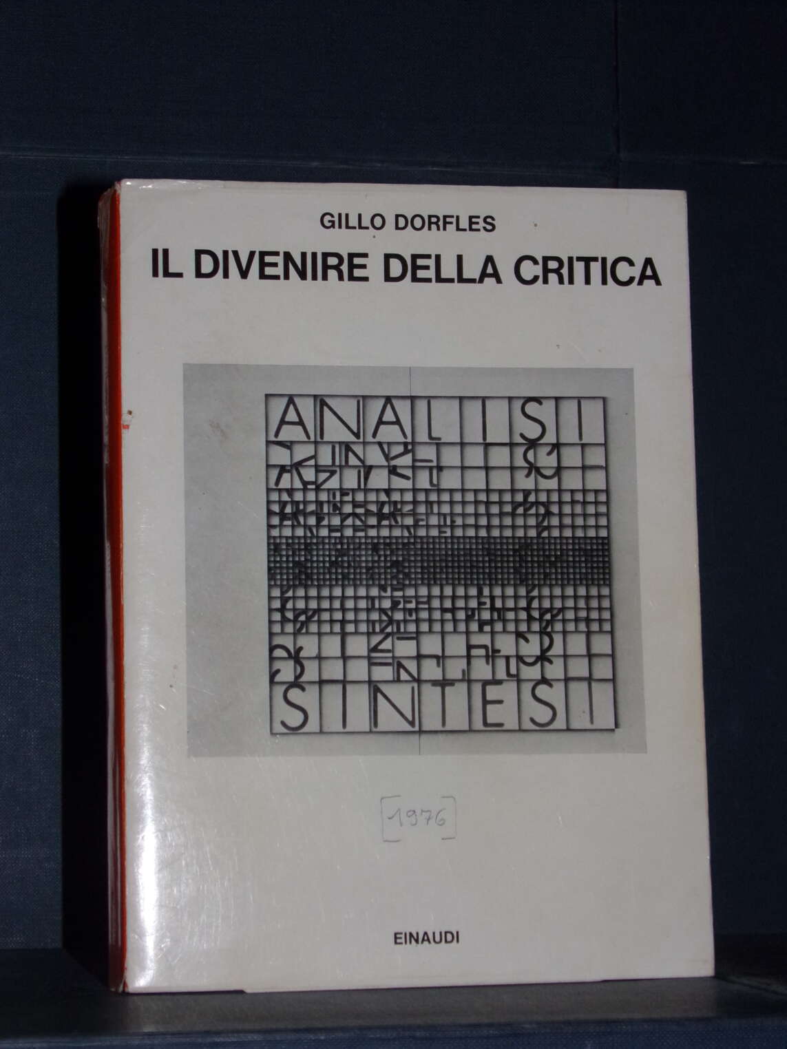 Il divenire della critica.