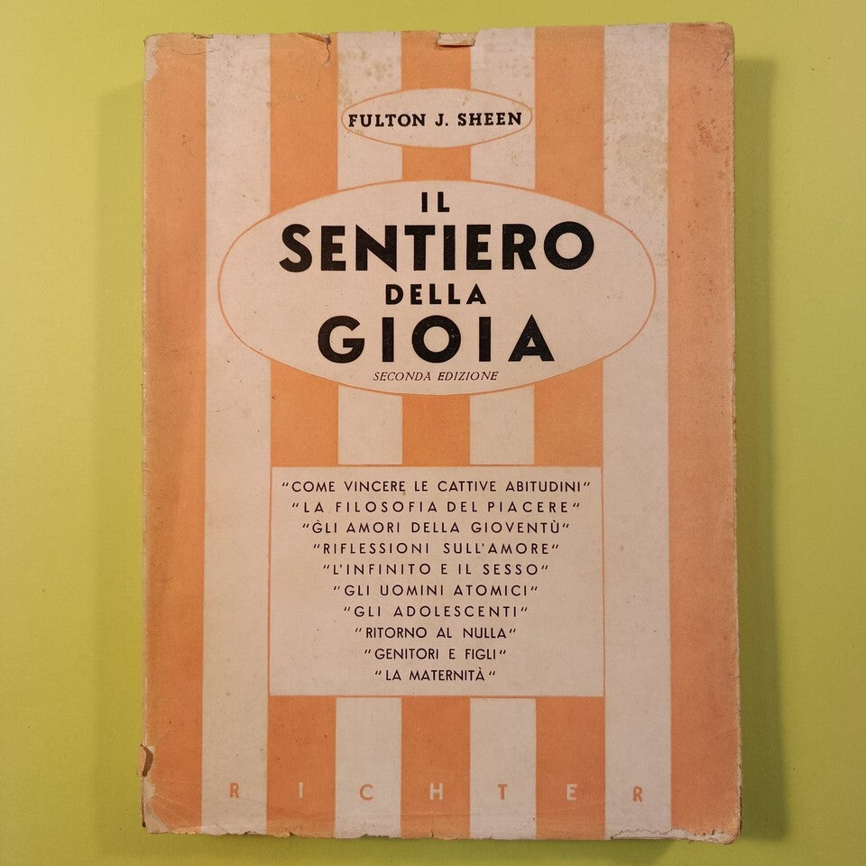 Il sentiero della gioia seconda edizione