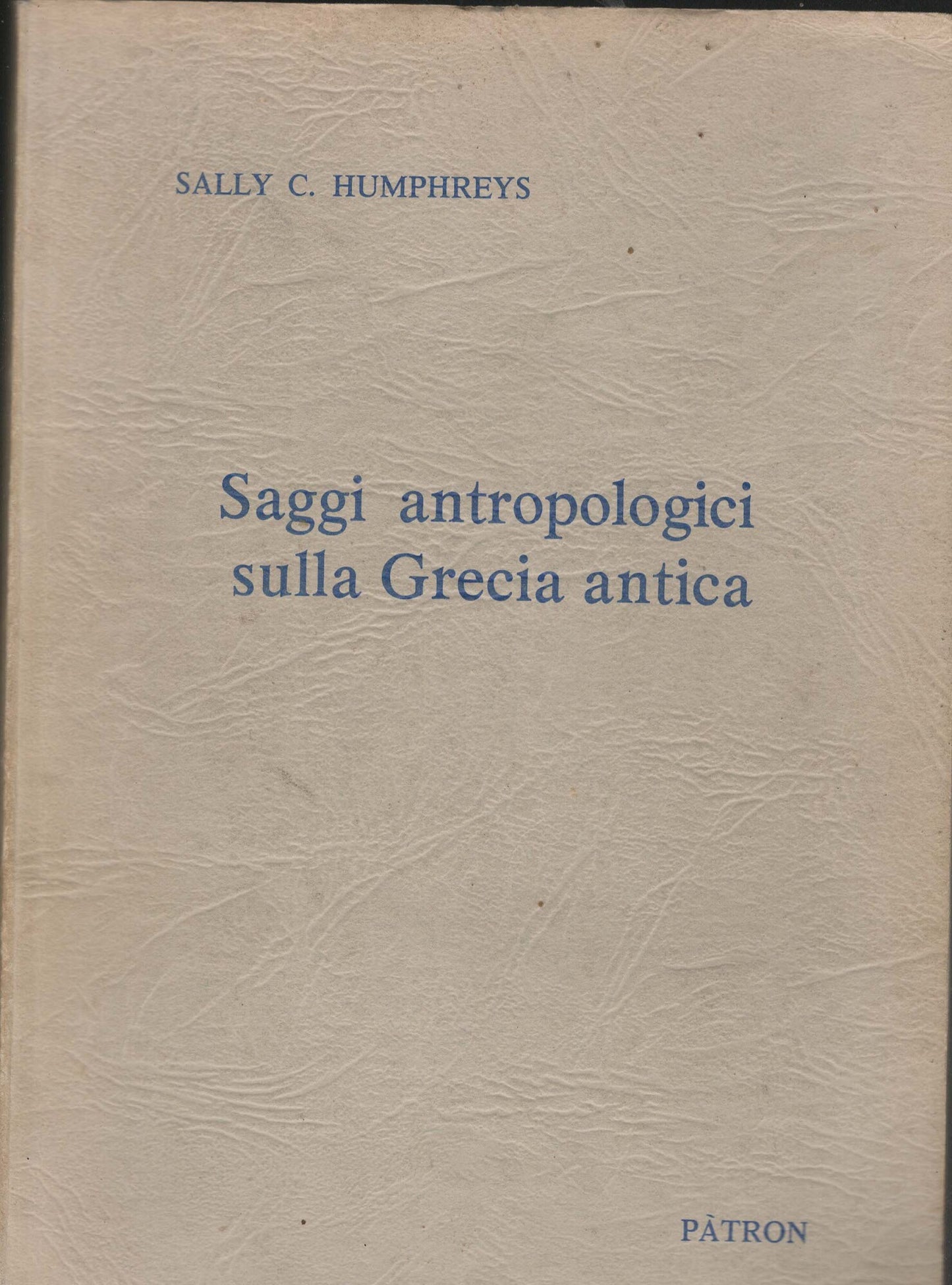SAGGI ANTROPOLOGICI