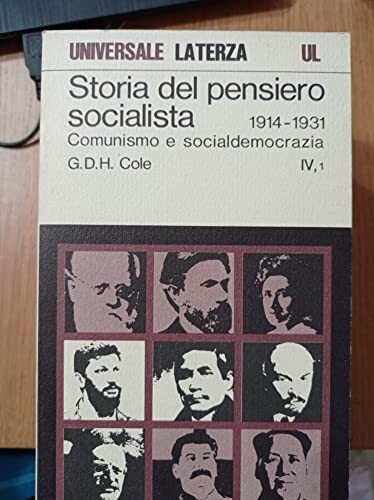 storia del pensiero socialista 1914-1931 IV, 1