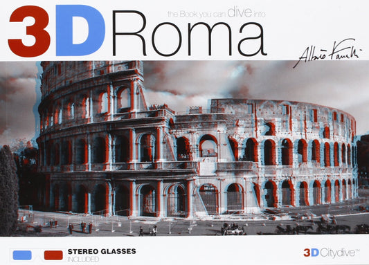 3d Roma. the Book You Can Dive Into. Con Gadget